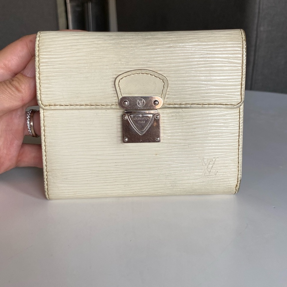 Authentic Louis Vuitton Koala Ivory Epi Wallet
